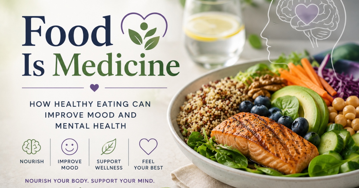 Food is Medicine: How Nutrition Can Support Mental Health and Mood
