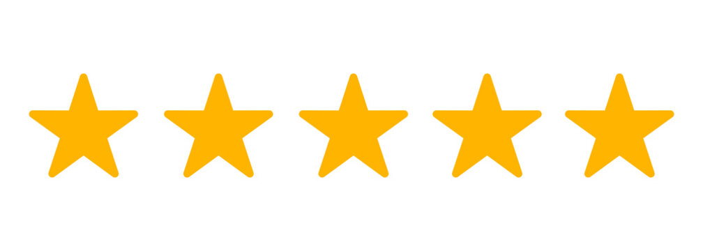 5 star reviews